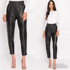 LAMARQUE Nineta 100% Leather Pants Size 10